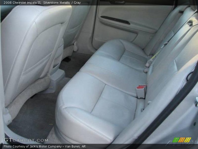 Silverstone Metallic / Gray 2008 Chevrolet Impala SS