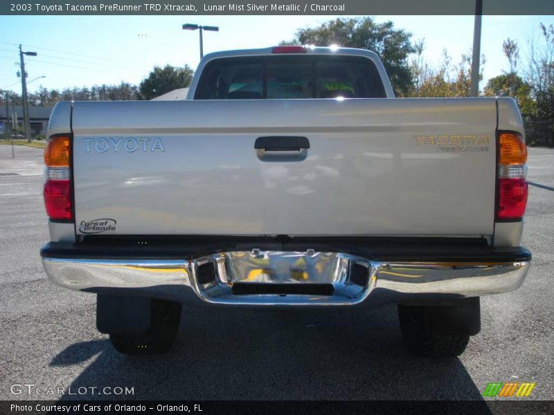 Lunar Mist Silver Metallic / Charcoal 2003 Toyota Tacoma PreRunner TRD Xtracab