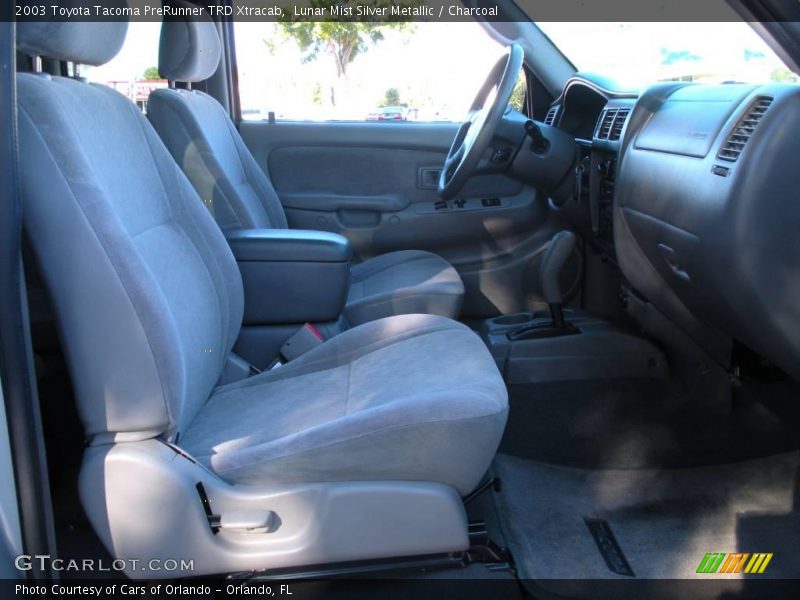 Lunar Mist Silver Metallic / Charcoal 2003 Toyota Tacoma PreRunner TRD Xtracab