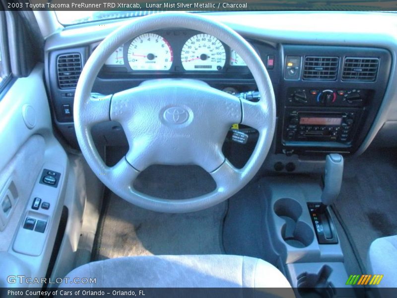 Lunar Mist Silver Metallic / Charcoal 2003 Toyota Tacoma PreRunner TRD Xtracab