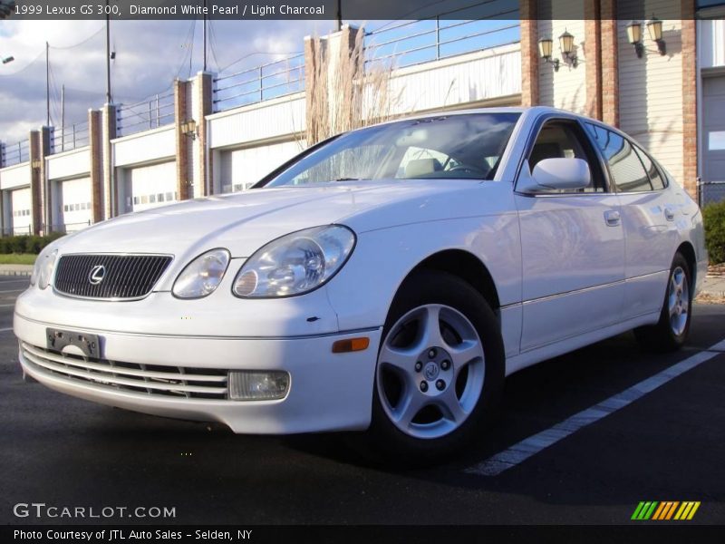 Diamond White Pearl / Light Charcoal 1999 Lexus GS 300