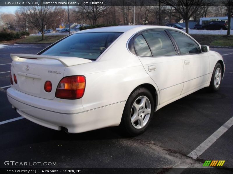 Diamond White Pearl / Light Charcoal 1999 Lexus GS 300