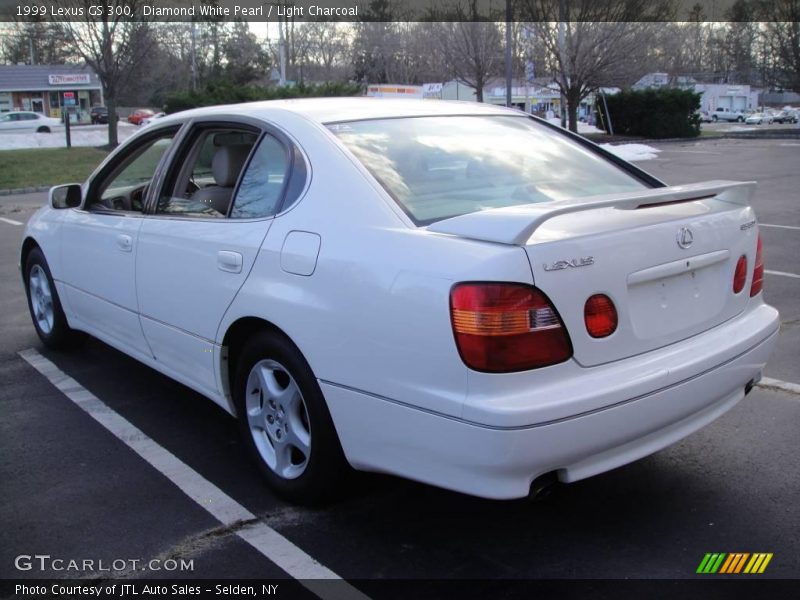 Diamond White Pearl / Light Charcoal 1999 Lexus GS 300