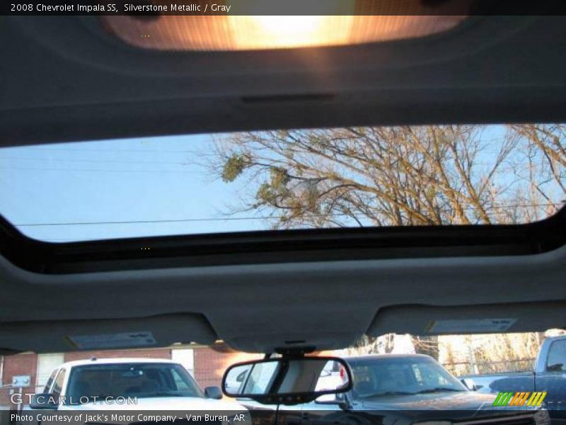 Silverstone Metallic / Gray 2008 Chevrolet Impala SS