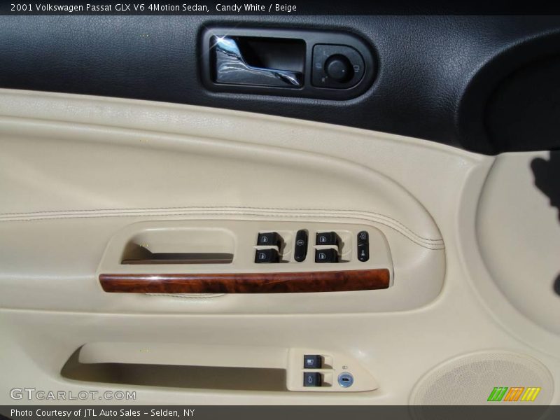 Candy White / Beige 2001 Volkswagen Passat GLX V6 4Motion Sedan
