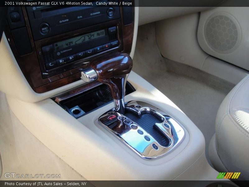 Candy White / Beige 2001 Volkswagen Passat GLX V6 4Motion Sedan