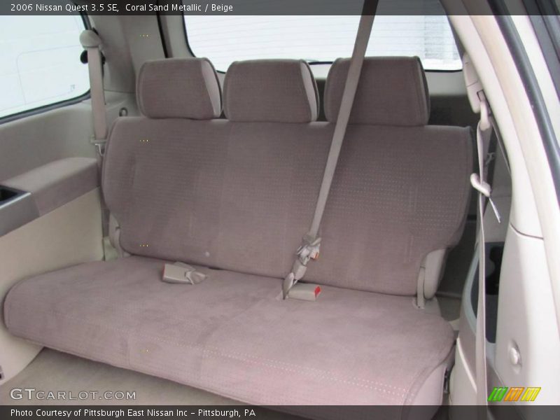 Coral Sand Metallic / Beige 2006 Nissan Quest 3.5 SE