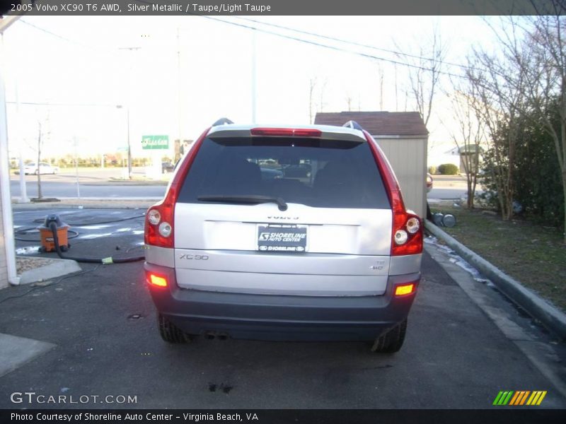 Silver Metallic / Taupe/Light Taupe 2005 Volvo XC90 T6 AWD