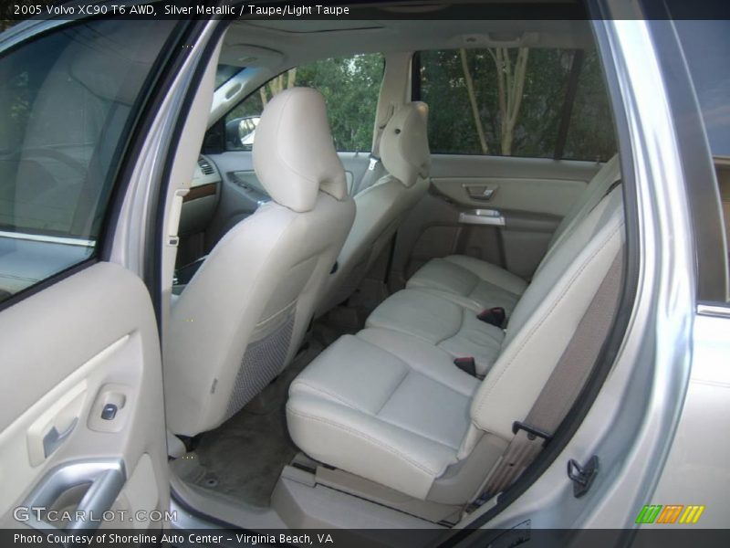 Silver Metallic / Taupe/Light Taupe 2005 Volvo XC90 T6 AWD