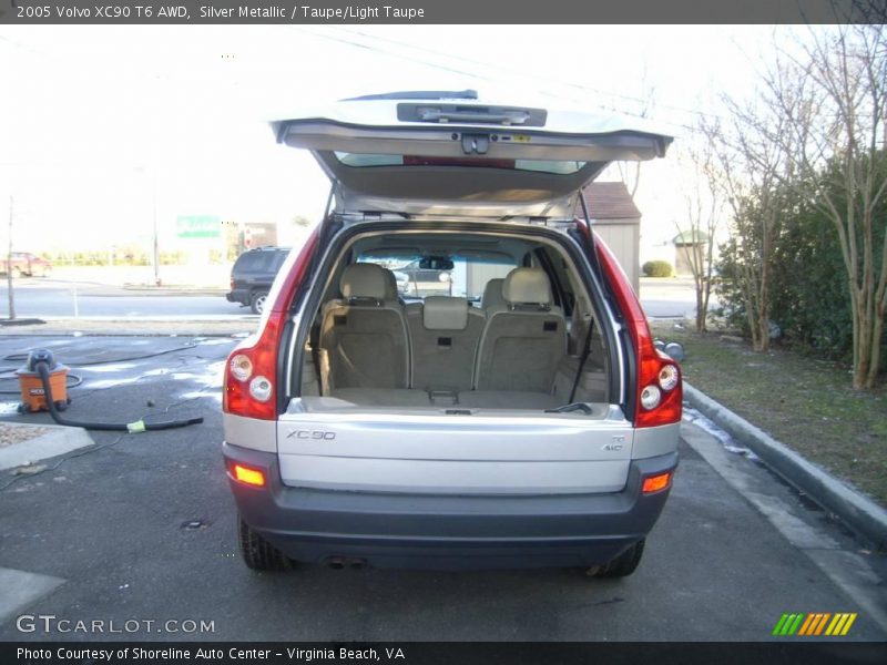 Silver Metallic / Taupe/Light Taupe 2005 Volvo XC90 T6 AWD