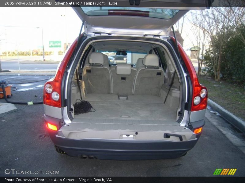 Silver Metallic / Taupe/Light Taupe 2005 Volvo XC90 T6 AWD