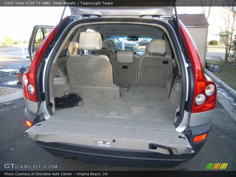 Silver Metallic / Taupe/Light Taupe 2005 Volvo XC90 T6 AWD
