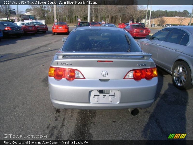 Satin Silver Metallic / Ebony 2004 Acura RSX Type S Sports Coupe