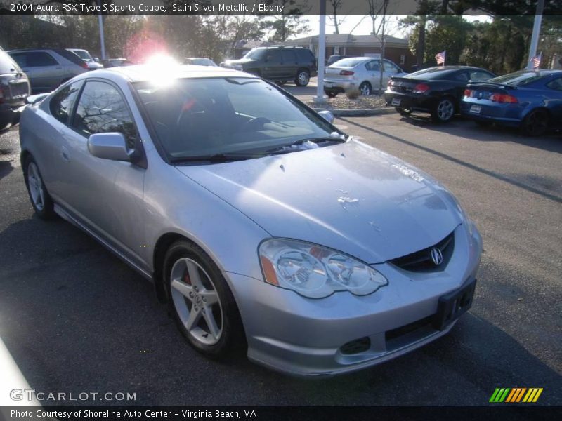 Satin Silver Metallic / Ebony 2004 Acura RSX Type S Sports Coupe