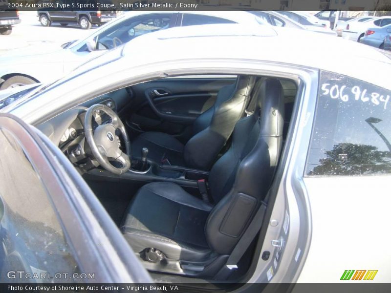 Satin Silver Metallic / Ebony 2004 Acura RSX Type S Sports Coupe
