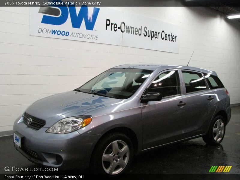 Cosmic Blue Metallic / Stone Gray 2006 Toyota Matrix