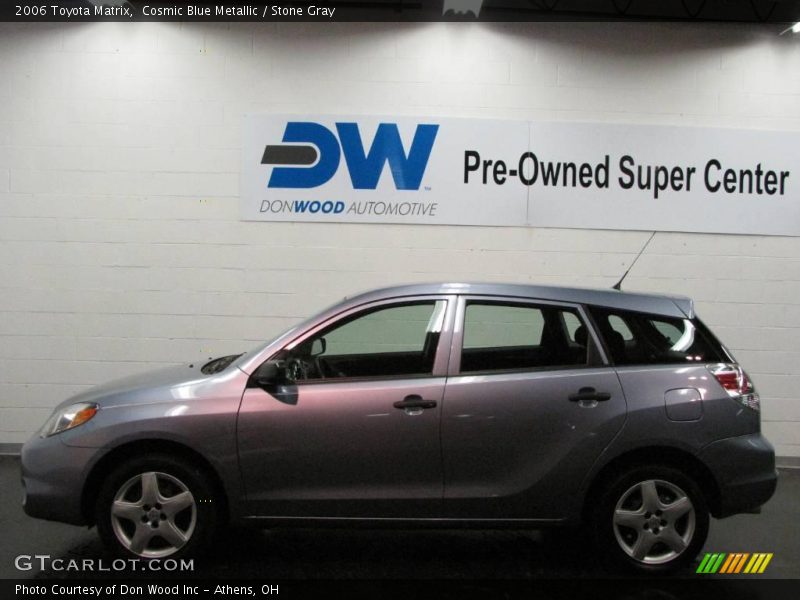 Cosmic Blue Metallic / Stone Gray 2006 Toyota Matrix