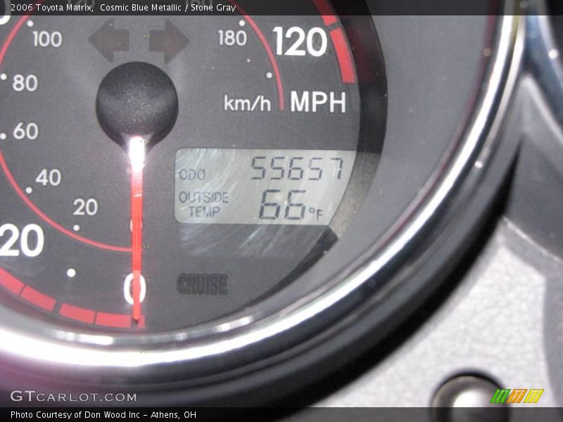 Cosmic Blue Metallic / Stone Gray 2006 Toyota Matrix