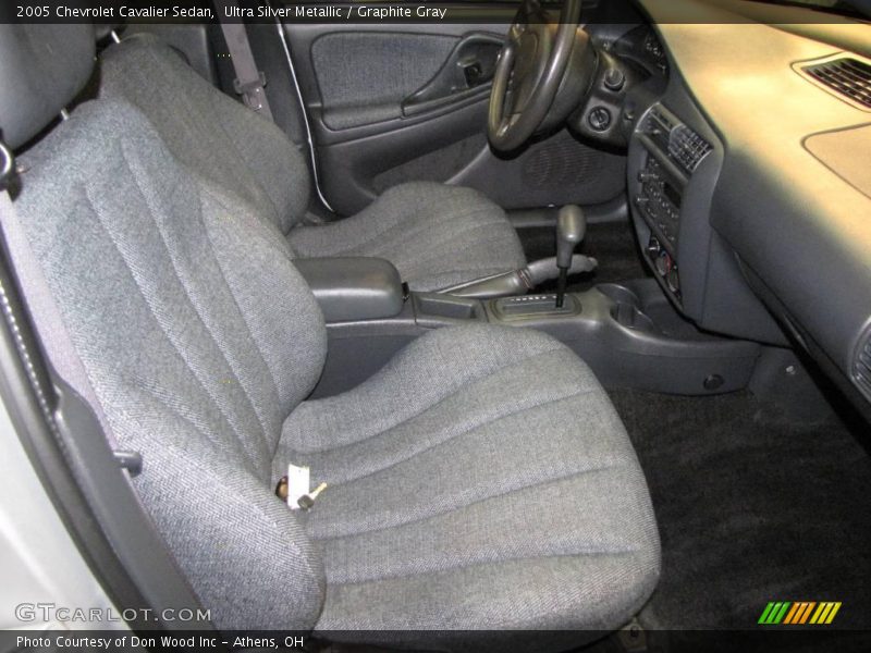 Ultra Silver Metallic / Graphite Gray 2005 Chevrolet Cavalier Sedan