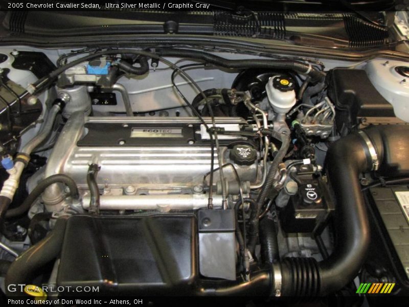 Ultra Silver Metallic / Graphite Gray 2005 Chevrolet Cavalier Sedan
