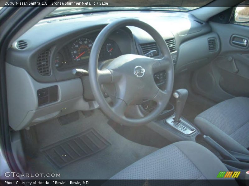 Bronze Shimmer Metallic / Sage 2006 Nissan Sentra 1.8