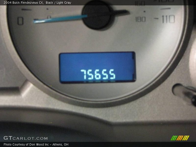 Black / Light Gray 2004 Buick Rendezvous CX