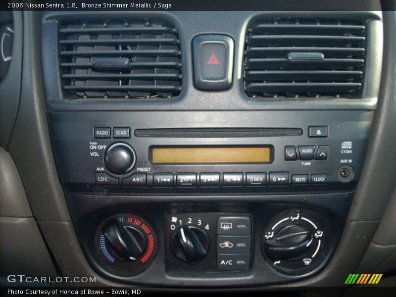 Bronze Shimmer Metallic / Sage 2006 Nissan Sentra 1.8