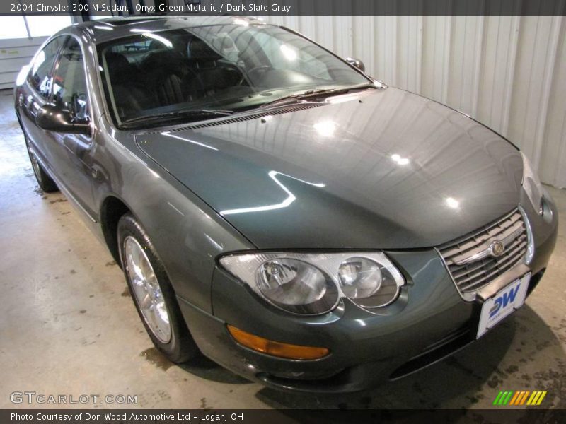 Onyx Green Metallic / Dark Slate Gray 2004 Chrysler 300 M Sedan