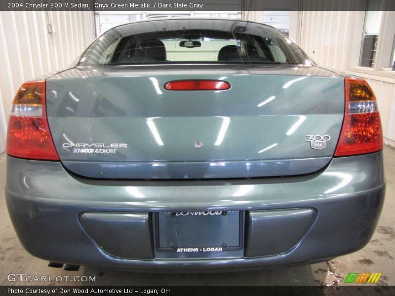 Onyx Green Metallic / Dark Slate Gray 2004 Chrysler 300 M Sedan