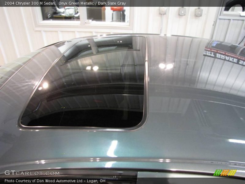 Onyx Green Metallic / Dark Slate Gray 2004 Chrysler 300 M Sedan