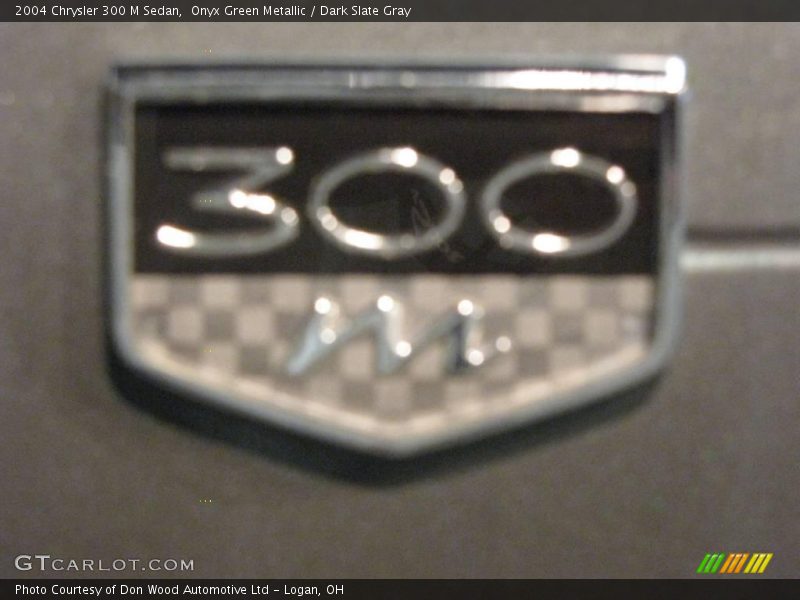 Onyx Green Metallic / Dark Slate Gray 2004 Chrysler 300 M Sedan