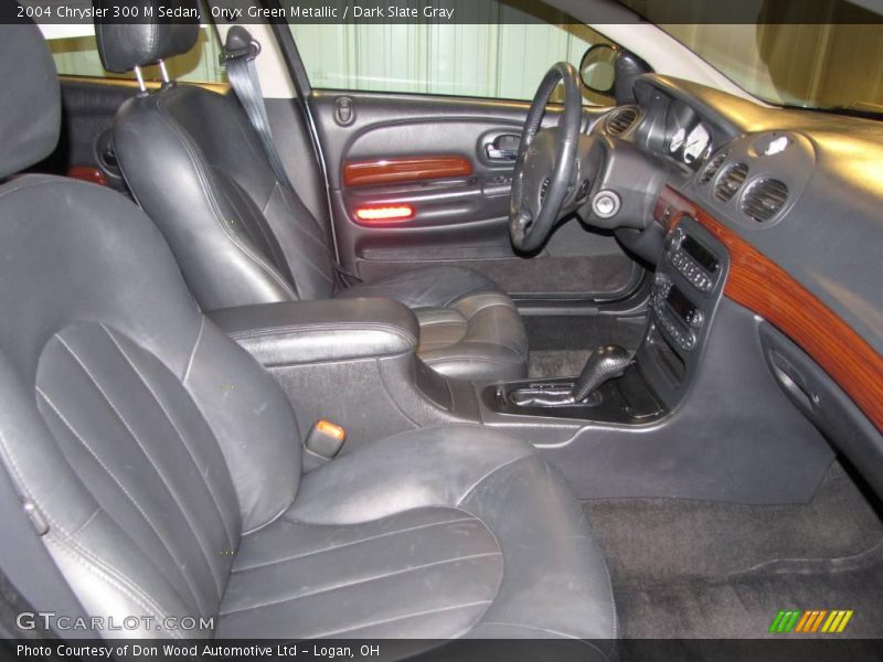 Onyx Green Metallic / Dark Slate Gray 2004 Chrysler 300 M Sedan