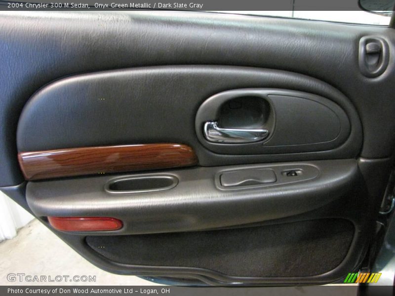 Onyx Green Metallic / Dark Slate Gray 2004 Chrysler 300 M Sedan