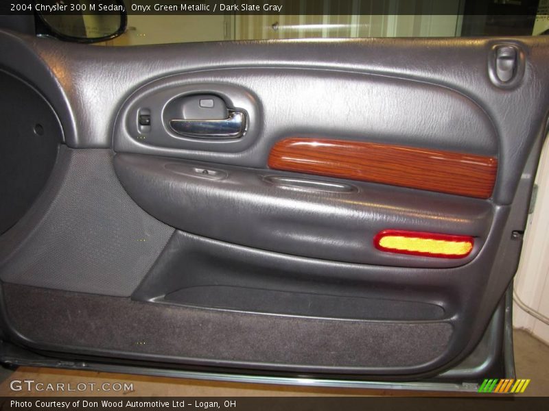 Onyx Green Metallic / Dark Slate Gray 2004 Chrysler 300 M Sedan