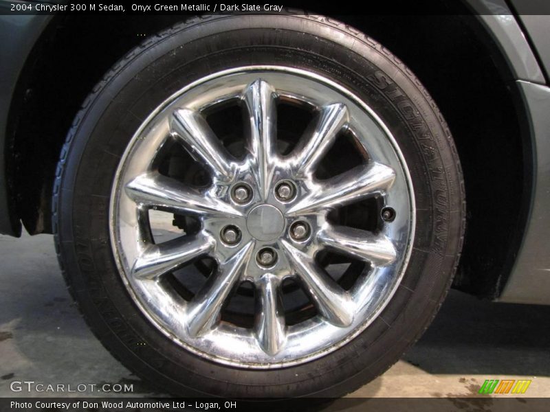 Onyx Green Metallic / Dark Slate Gray 2004 Chrysler 300 M Sedan