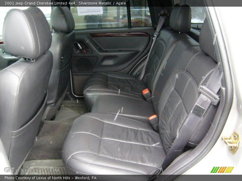 Silverstone Metallic / Agate 2001 Jeep Grand Cherokee Limited 4x4