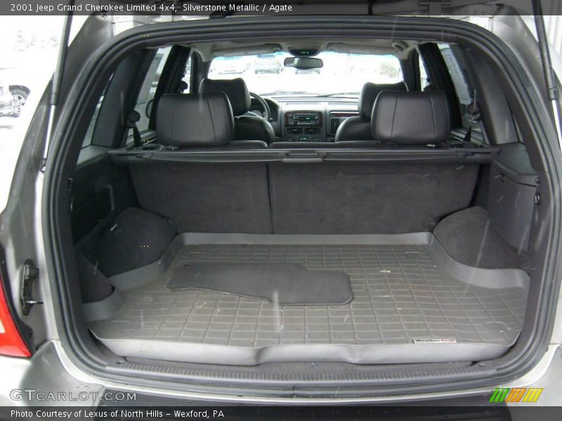 Silverstone Metallic / Agate 2001 Jeep Grand Cherokee Limited 4x4