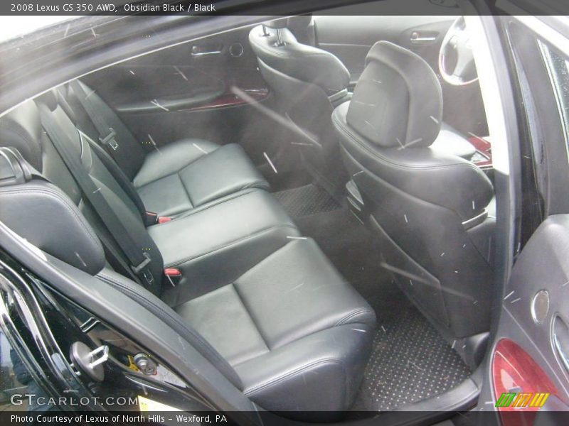 Obsidian Black / Black 2008 Lexus GS 350 AWD