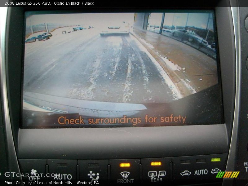 Obsidian Black / Black 2008 Lexus GS 350 AWD
