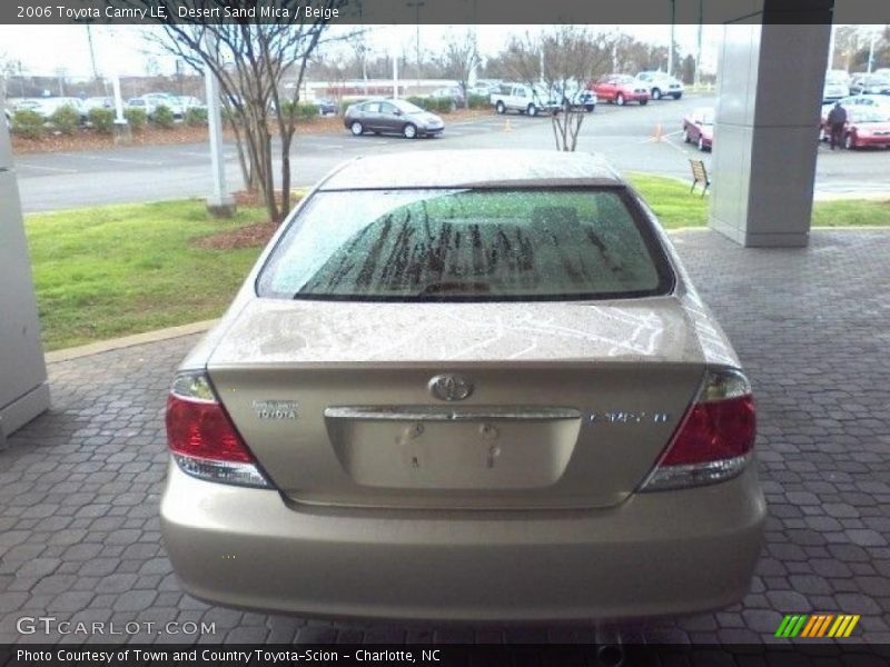 Desert Sand Mica / Beige 2006 Toyota Camry LE