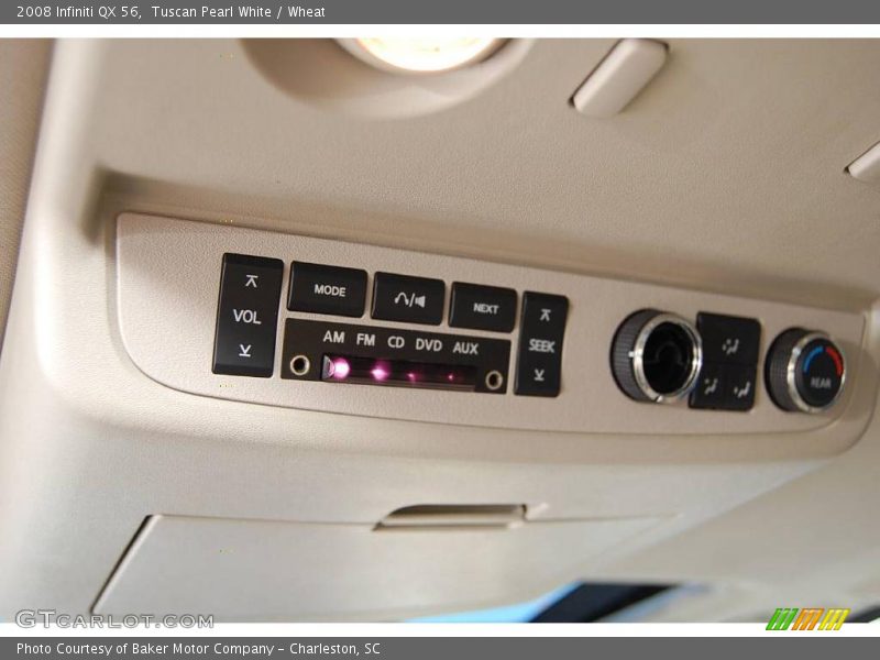 Tuscan Pearl White / Wheat 2008 Infiniti QX 56