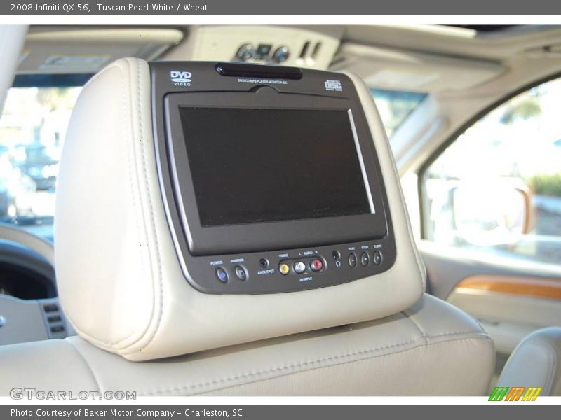 Tuscan Pearl White / Wheat 2008 Infiniti QX 56