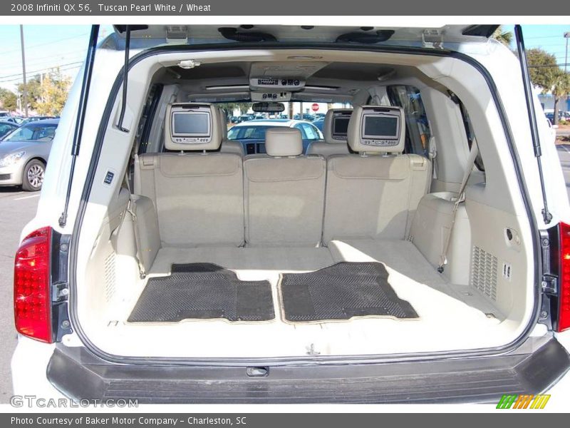 Tuscan Pearl White / Wheat 2008 Infiniti QX 56