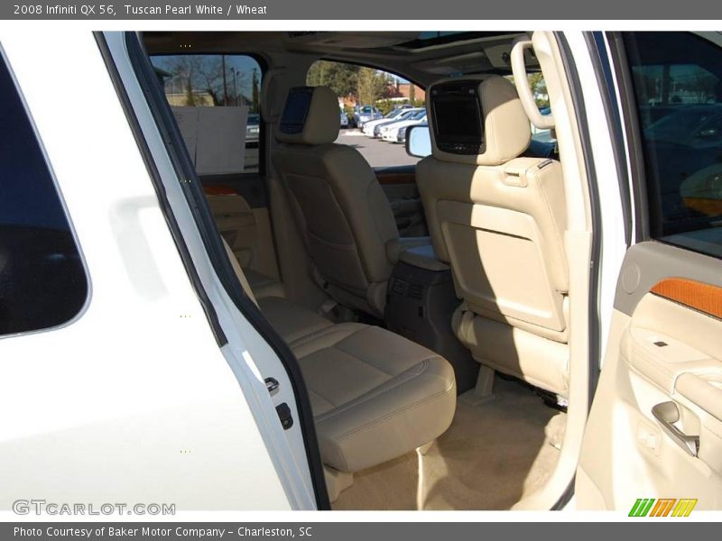 Tuscan Pearl White / Wheat 2008 Infiniti QX 56