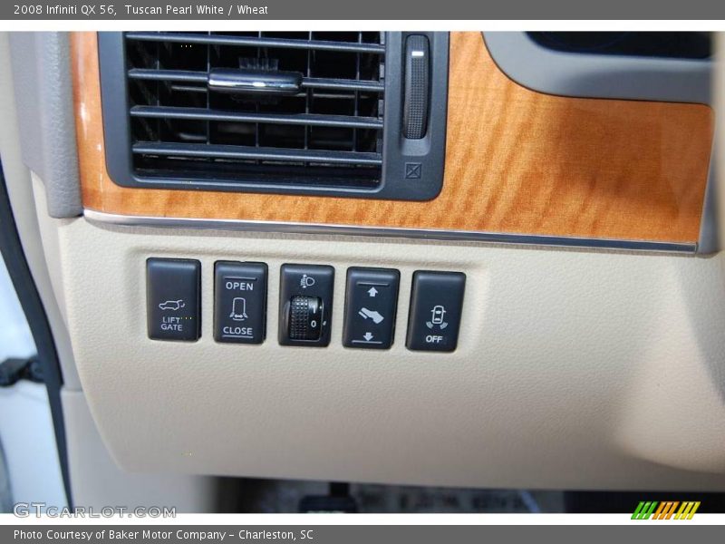 Tuscan Pearl White / Wheat 2008 Infiniti QX 56