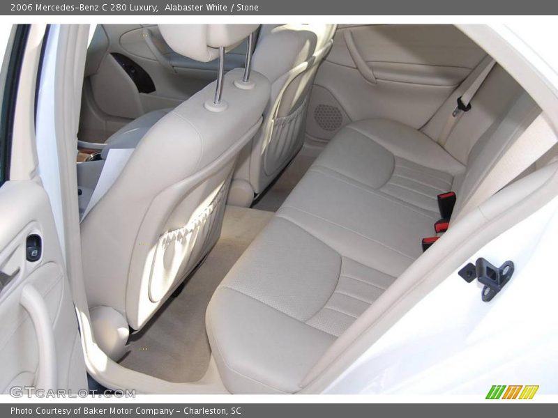Alabaster White / Stone 2006 Mercedes-Benz C 280 Luxury