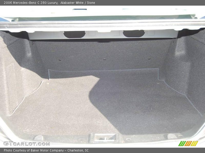 Alabaster White / Stone 2006 Mercedes-Benz C 280 Luxury
