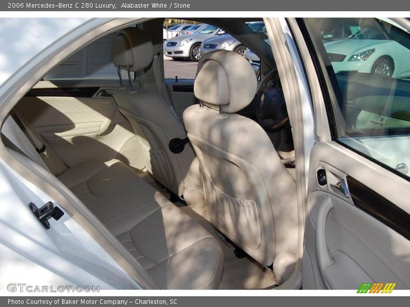 Alabaster White / Stone 2006 Mercedes-Benz C 280 Luxury