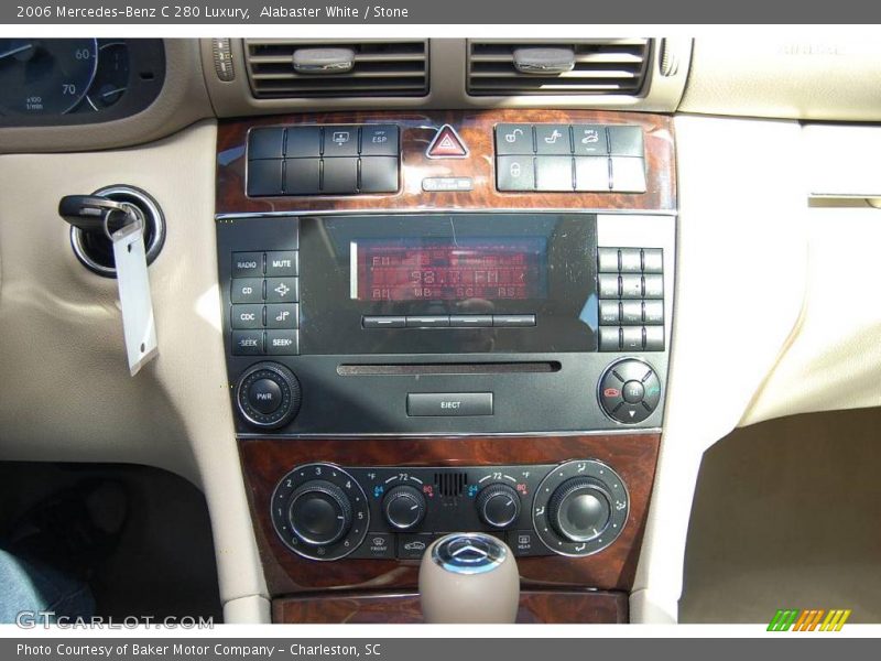 Alabaster White / Stone 2006 Mercedes-Benz C 280 Luxury