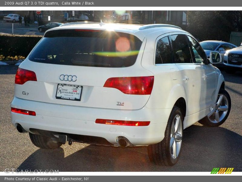 Calla White / Black 2009 Audi Q7 3.0 TDI quattro